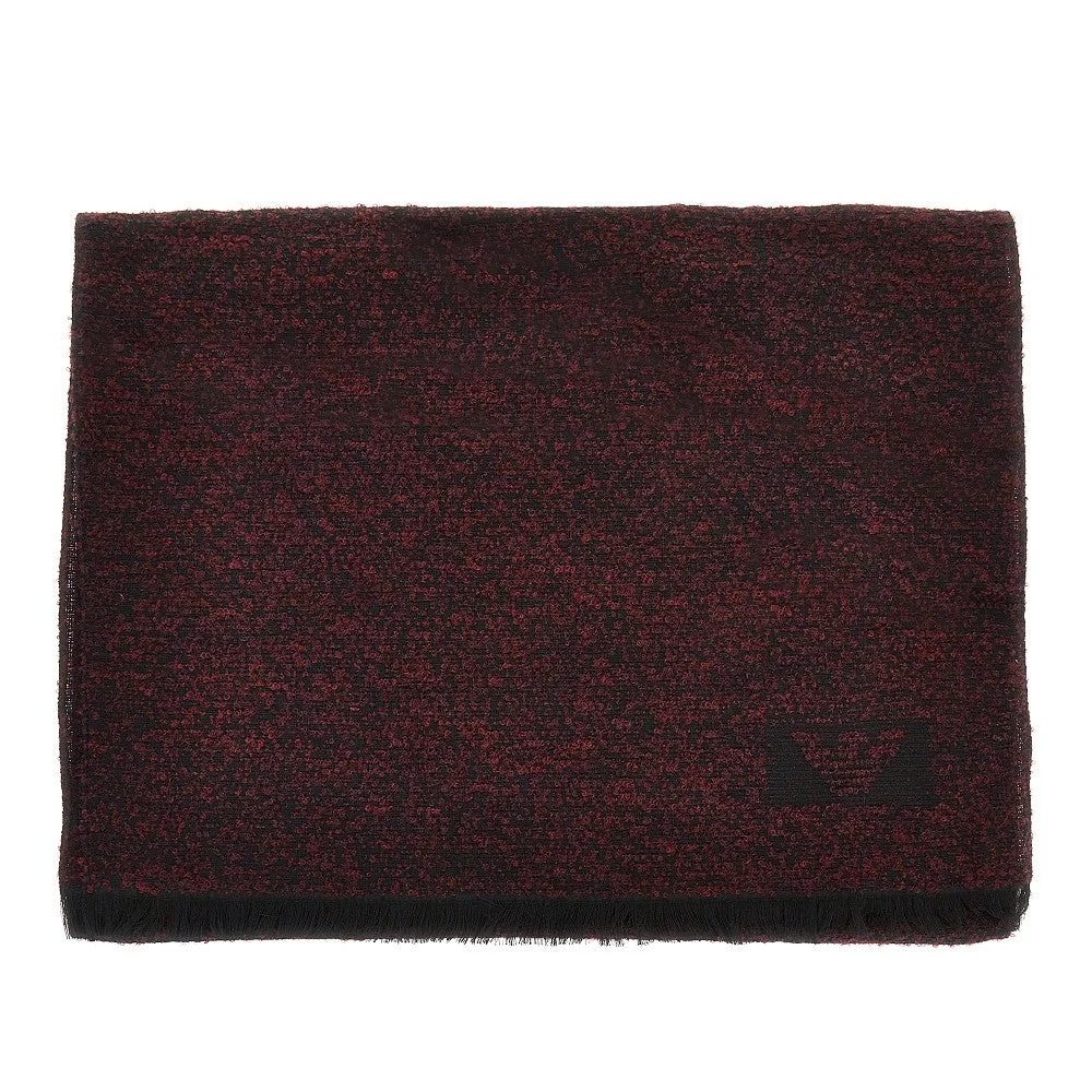 BOUCLÉ WOOL BLEND SCARF - 1