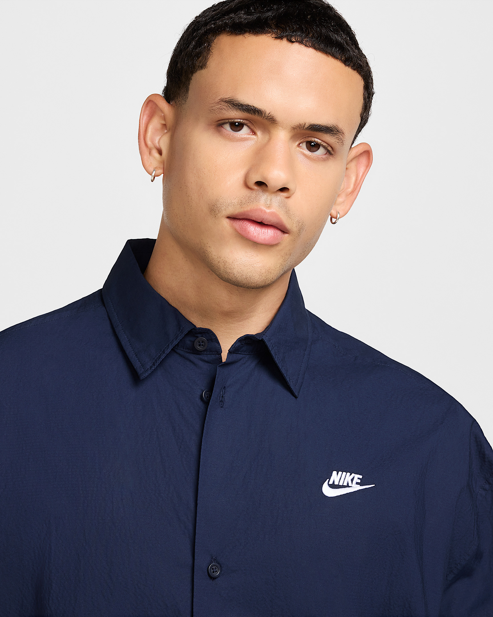 Nike Club Men's Short-Sleeve Button-Down Shirt - 3