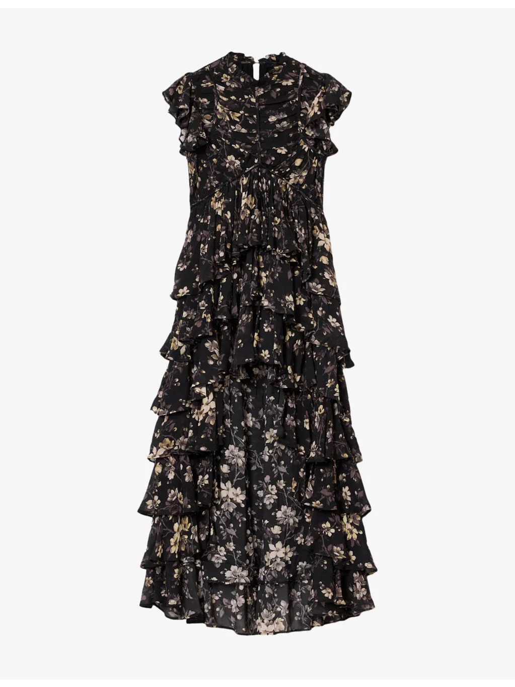 Shaela Floral-Print Woven Maxi Dress - 1