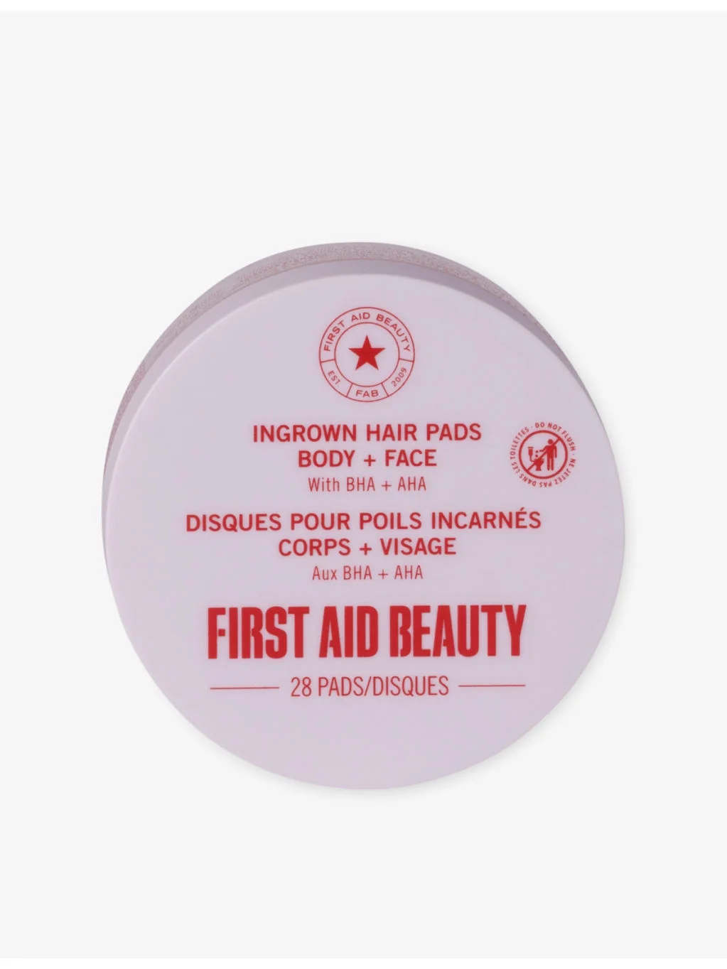 Ingrown Hair Pads Body + Face with BHA + AHA 28 Pads - 1