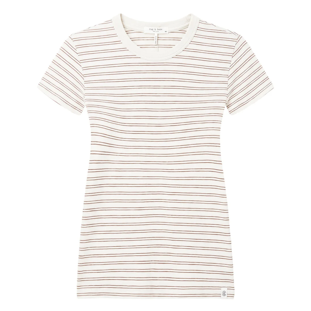Slub Stripe Tee - 1