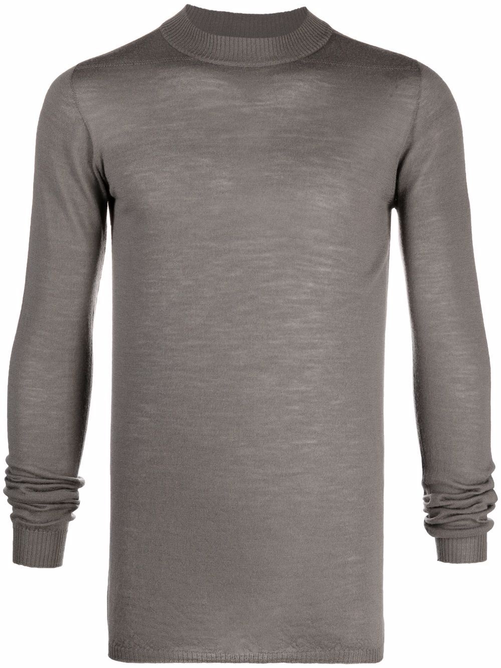 skinny-fit marl jumper - 1