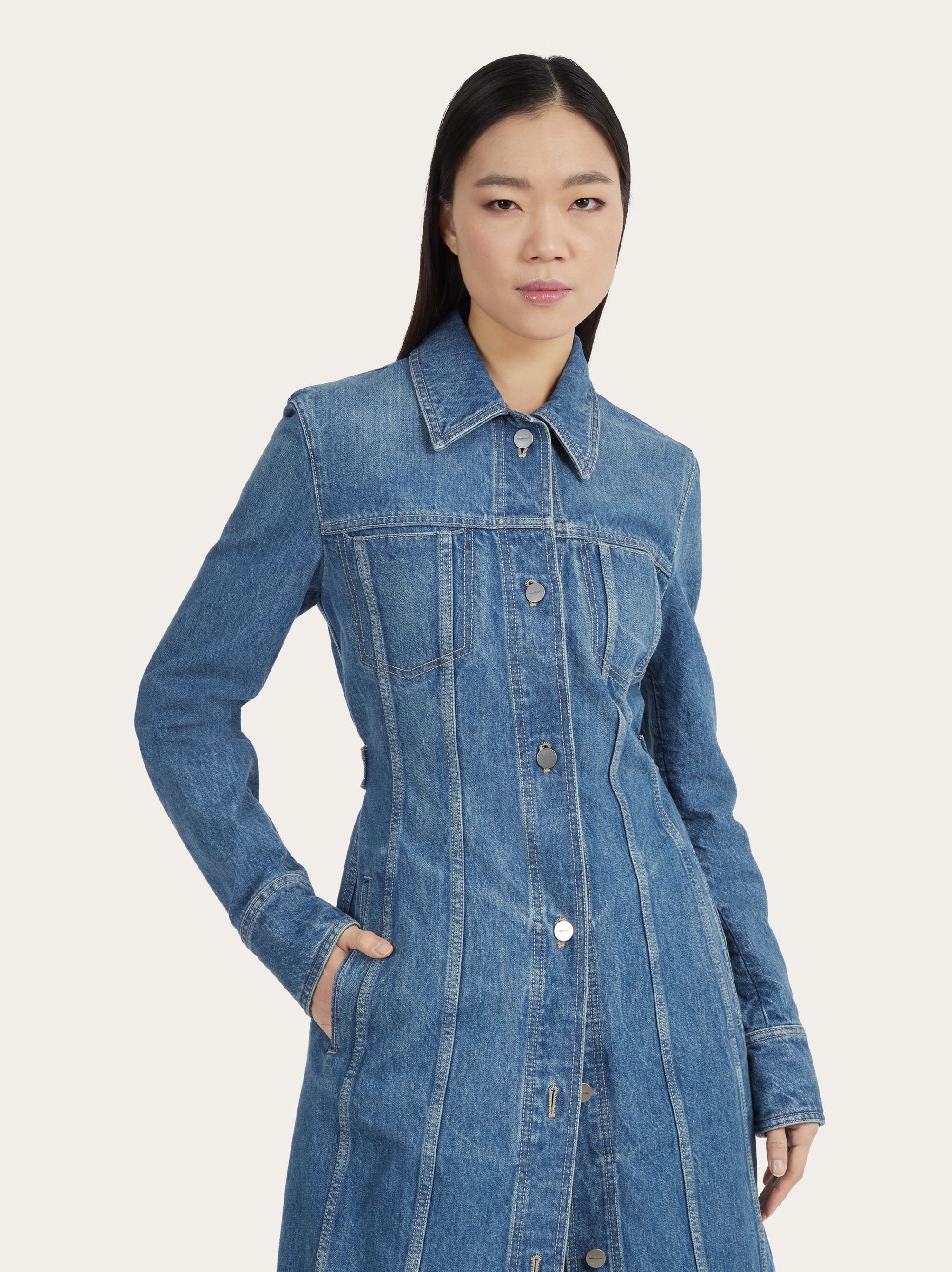 Denim dress - 4