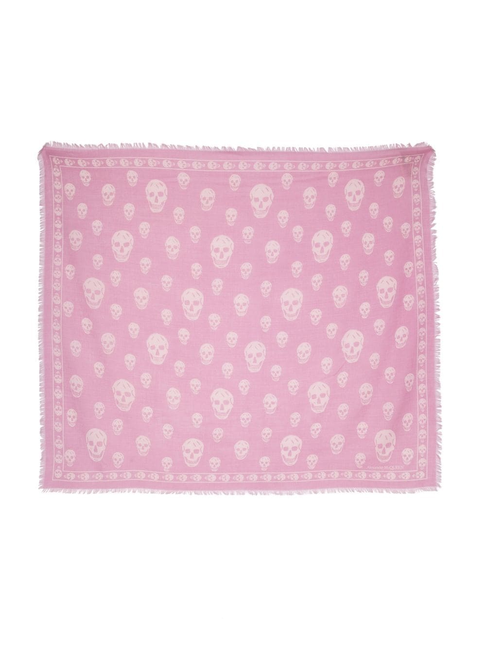 Skull wool scarf - 1