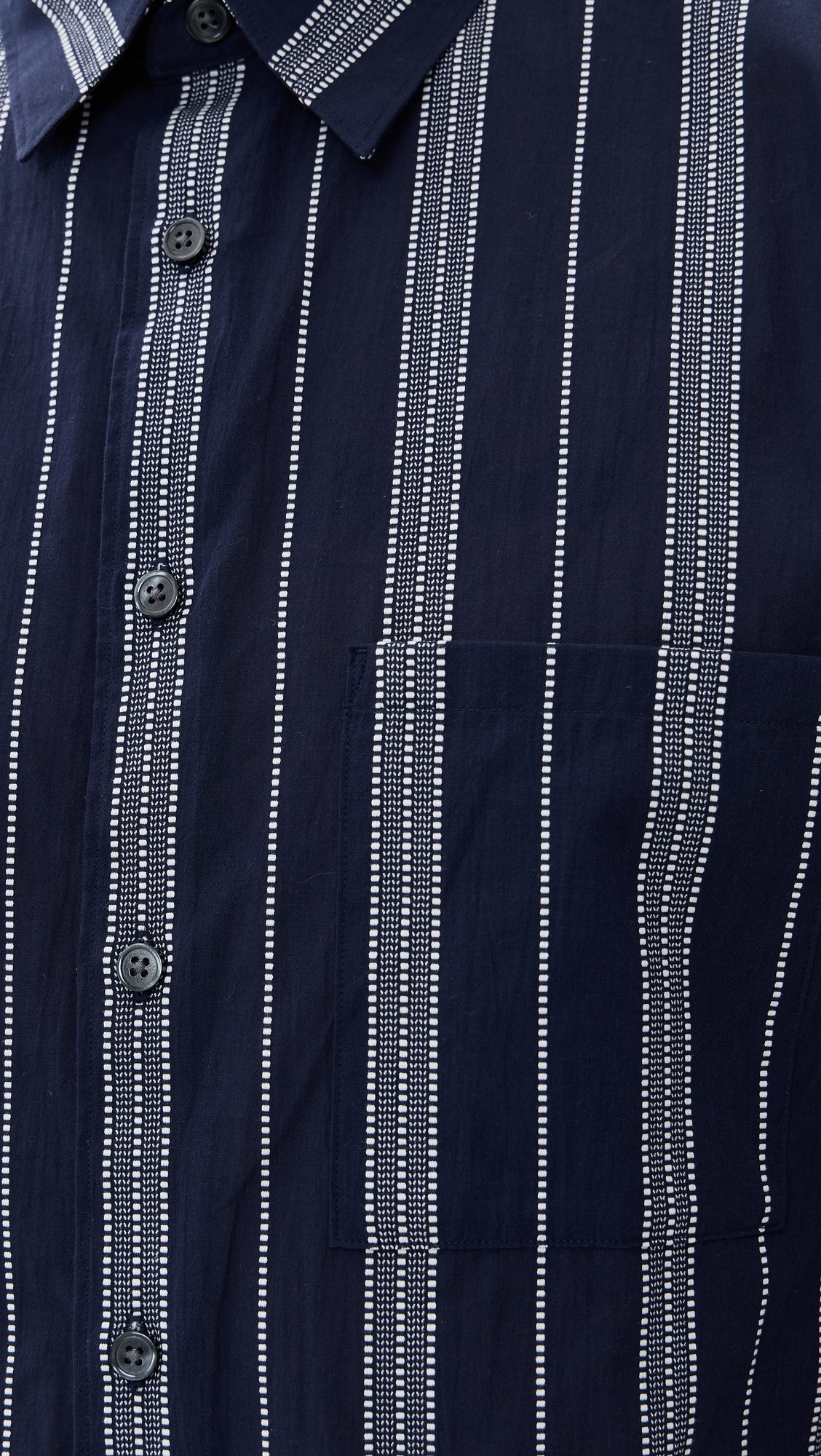 Noll Short Sleeve in Summer Dobby - 5