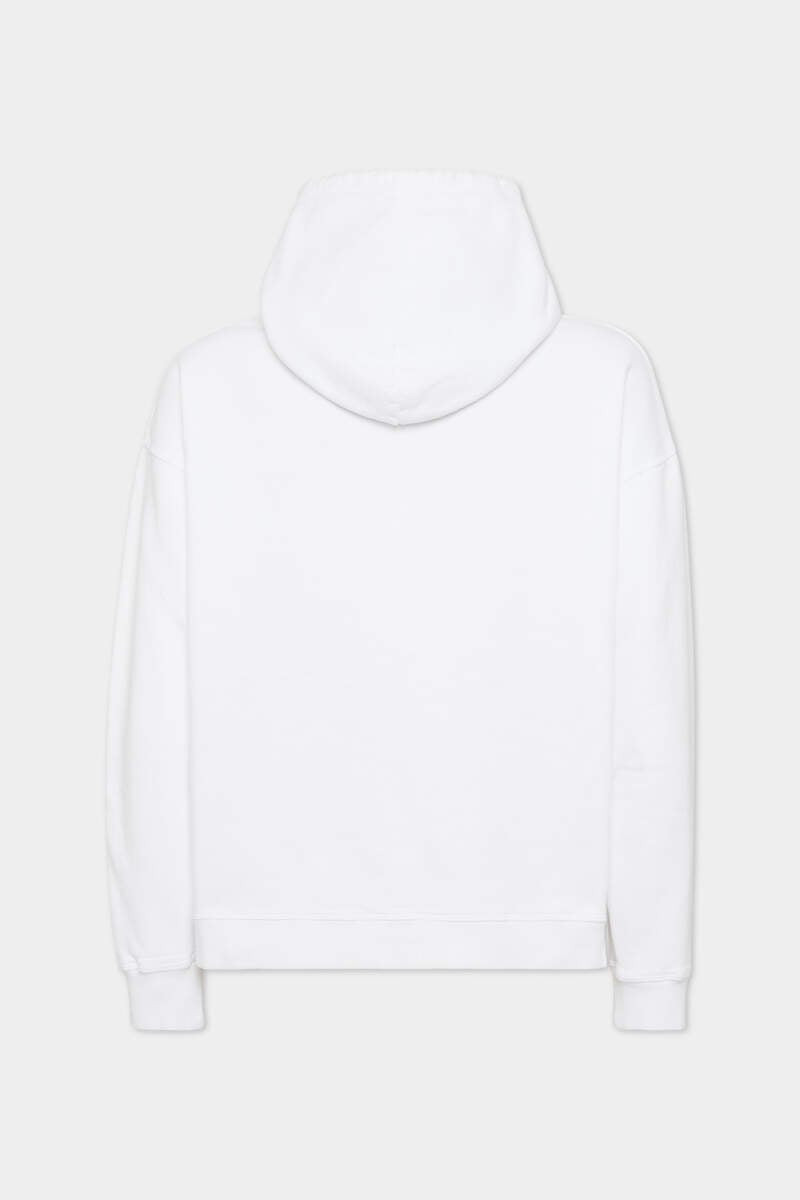 DSQUARED2 RELAX FIT HAND-DRAWN HOODIE outlook