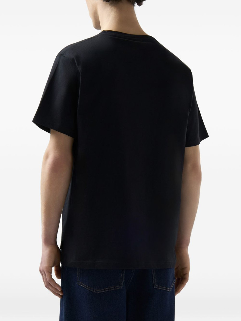 mini logo-detail cotton T-shirt 5