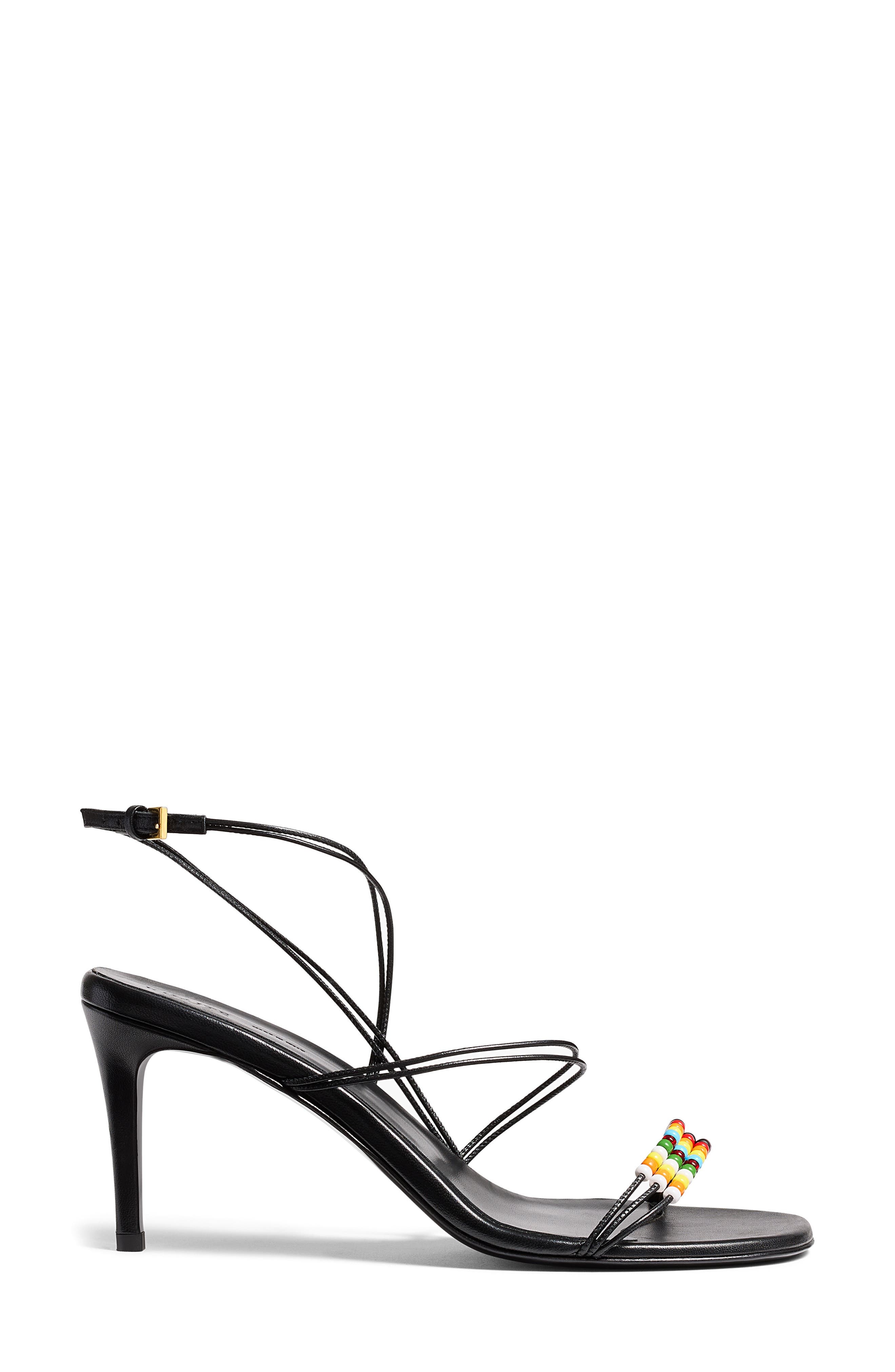 Khaite Beaded Loop Sandal in Black Multi at Nordstrom - 4