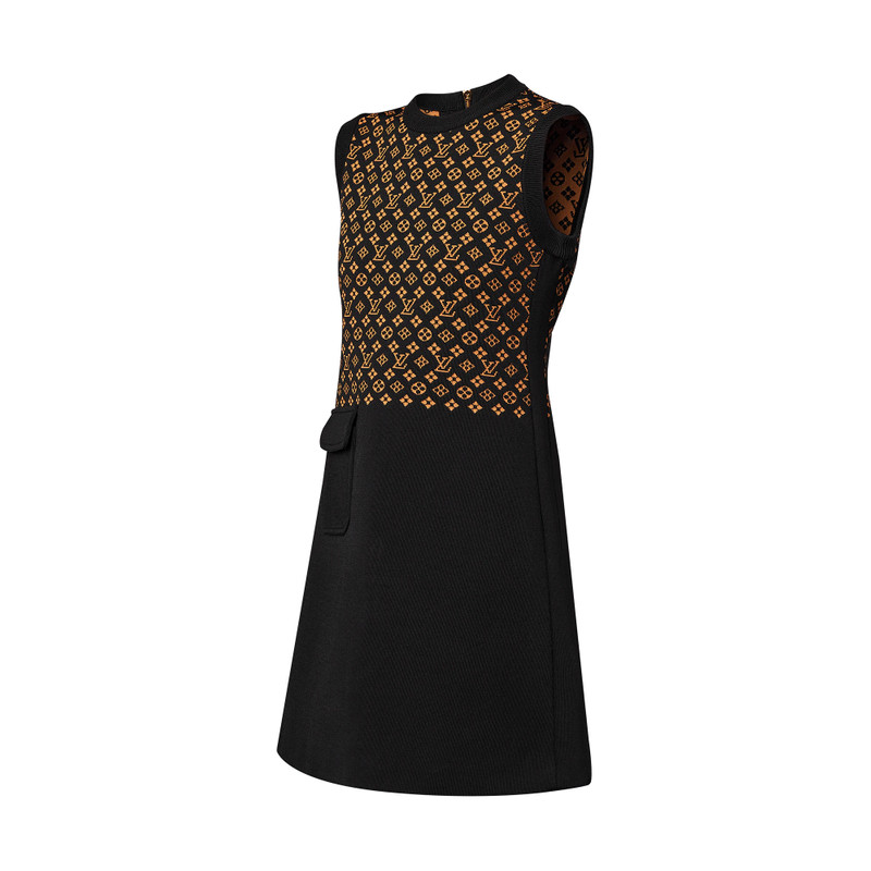Louis Vuitton Monogram Jacquard Knit Dress - nvprod4700089v | REVERSIBLE