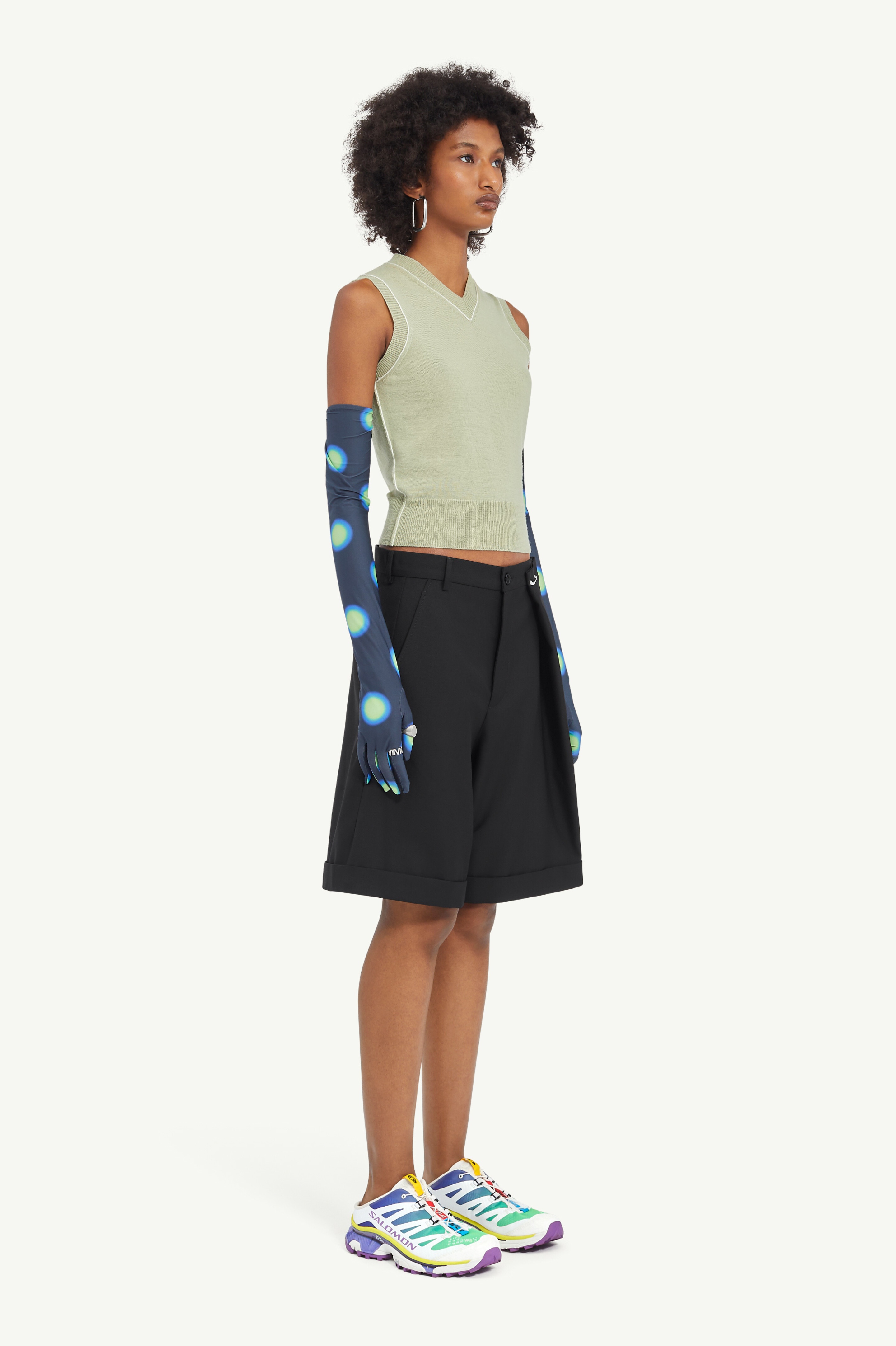 Tailoring Wool Shorts - 3