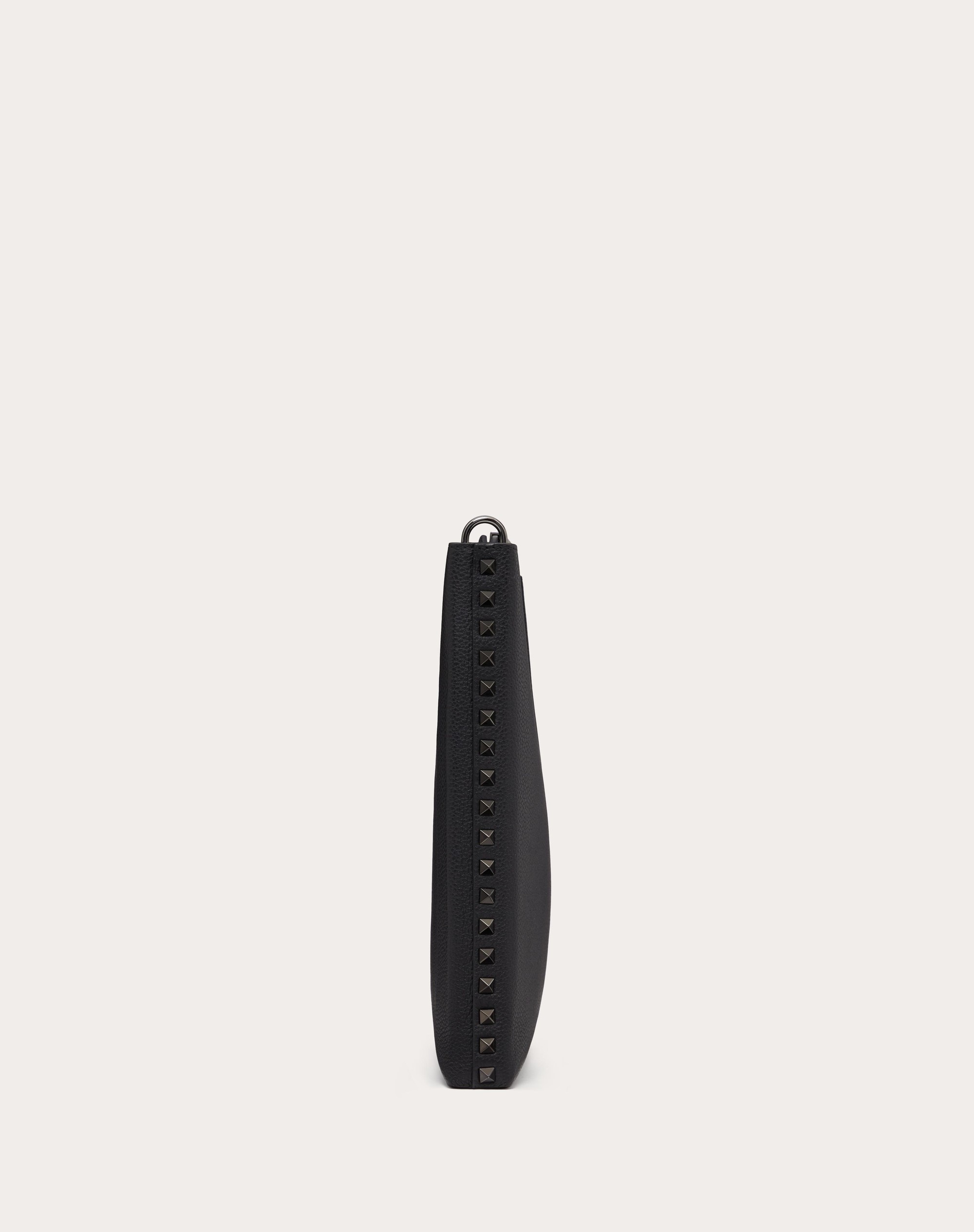 ROCKSTUD GRAINY CALFSKIN CROSSBODY BAG - 4