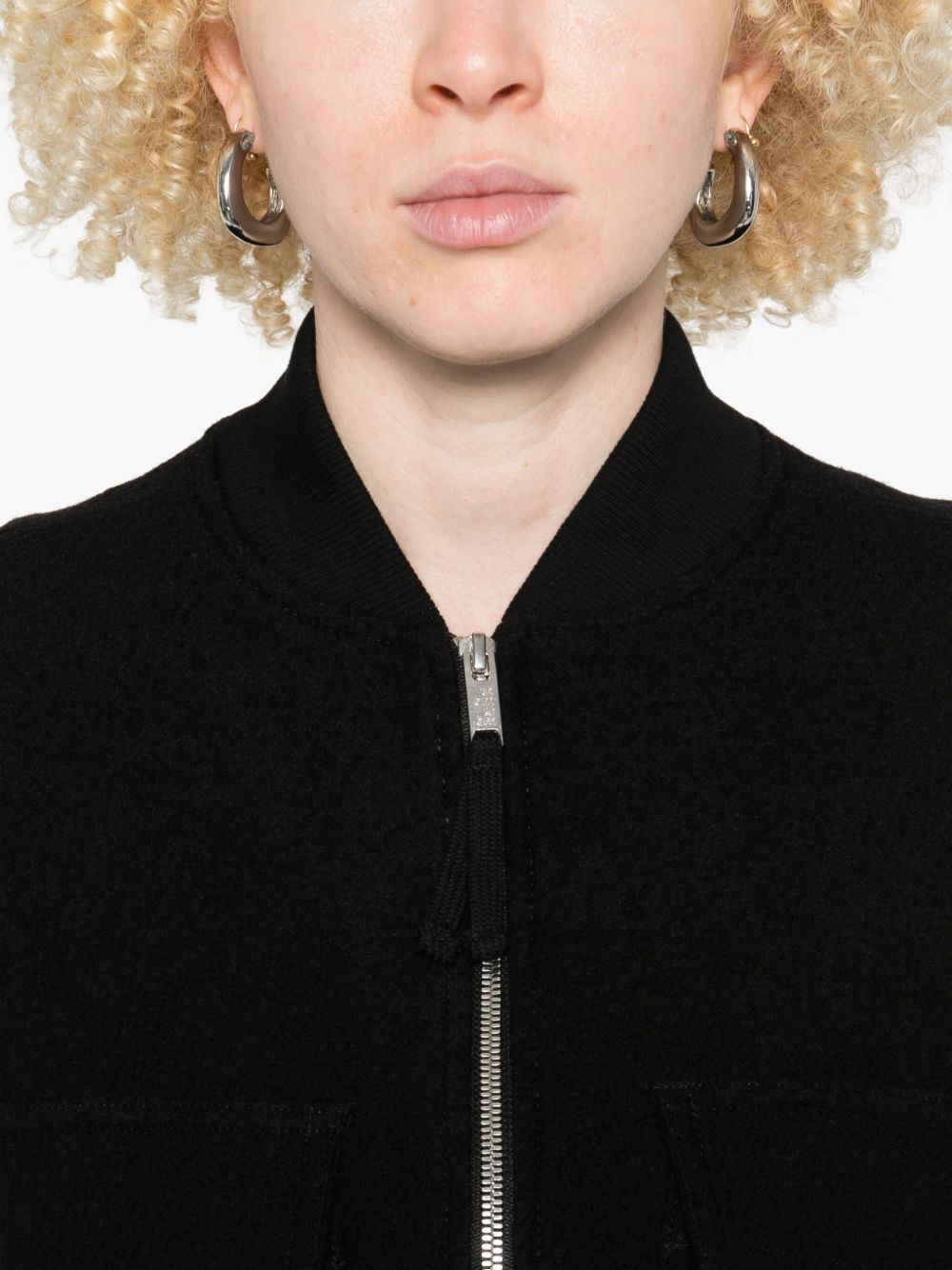 zip-front jacket - 5