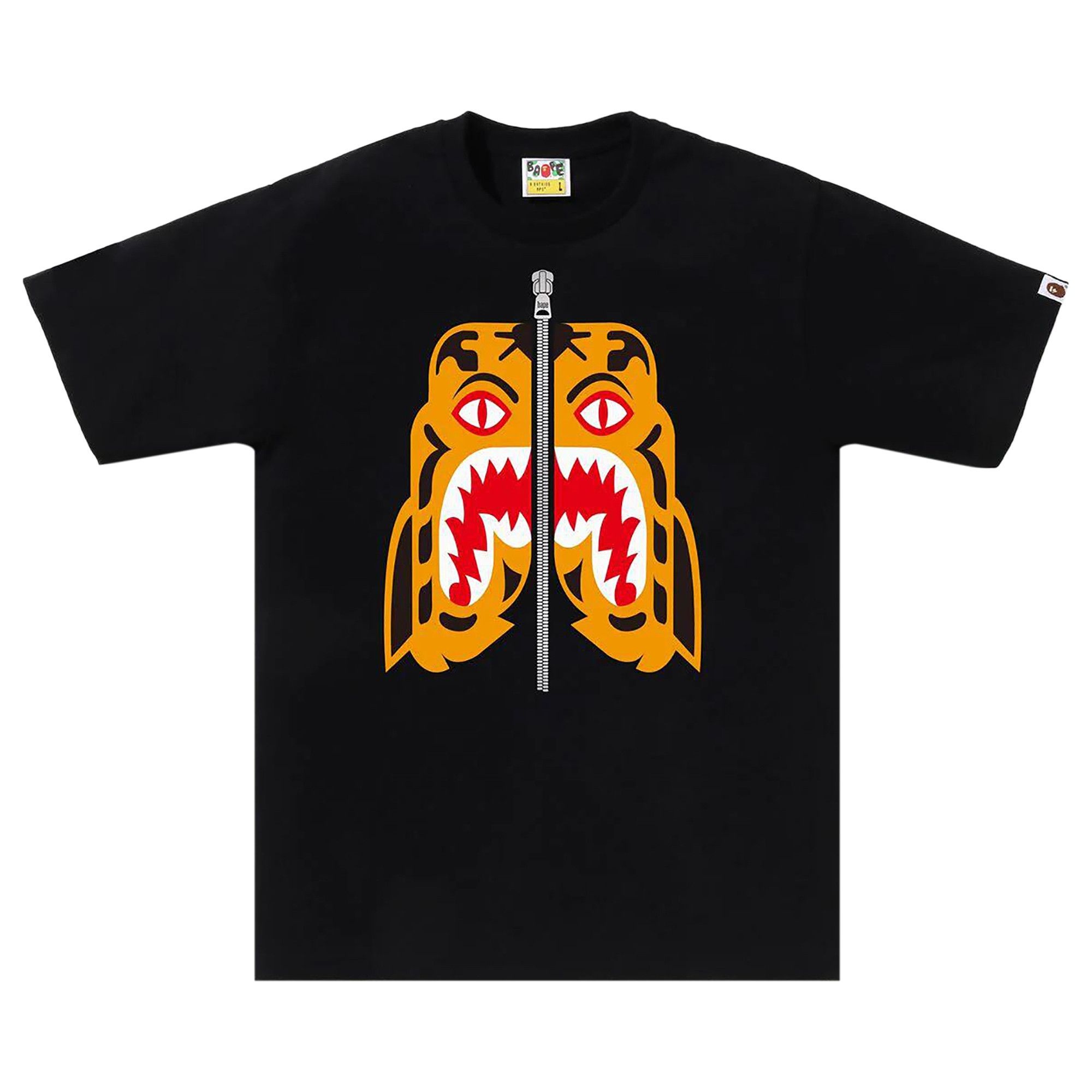 BAPE Tiger Tee 'Black' - 1