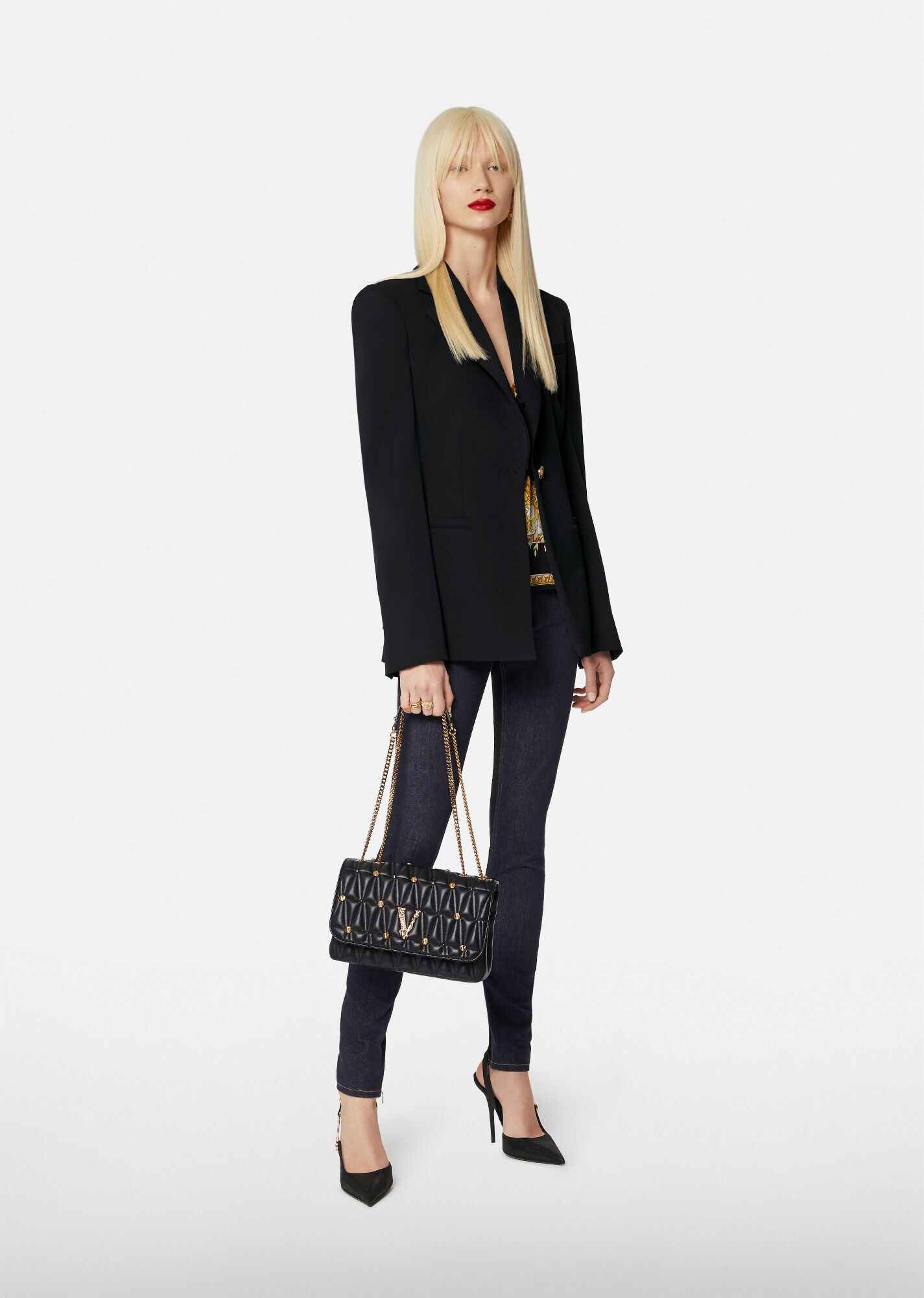 Medusa Wool Blazer - 4