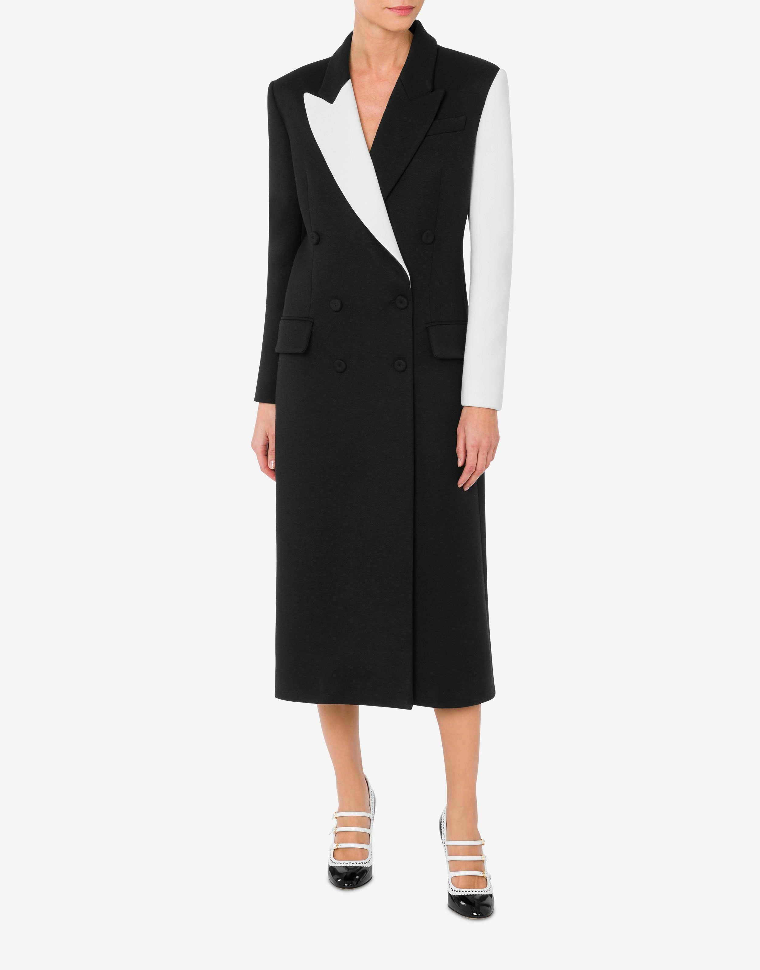 BLACK AND WHITE COAT - 2