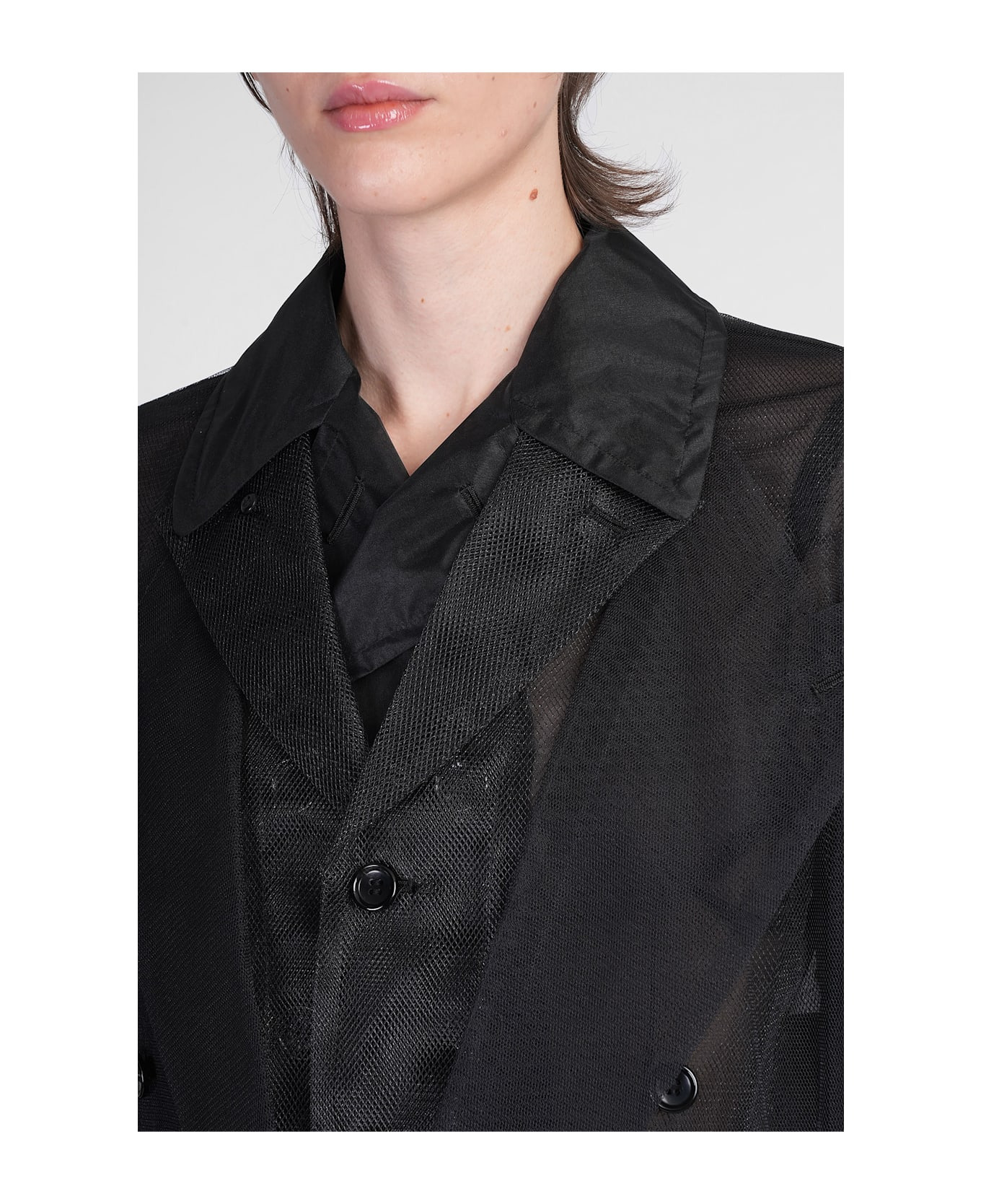 Blazer In Black Nylon - 5