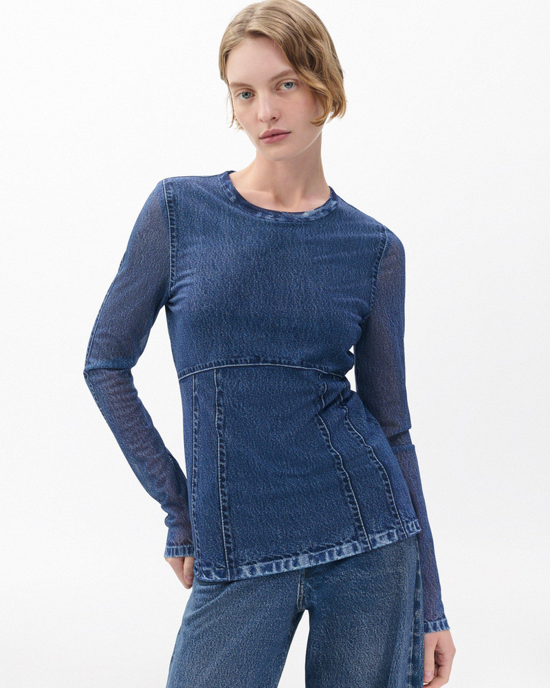 Miramar Long-Sleeve Tee Stretch Mesh 2