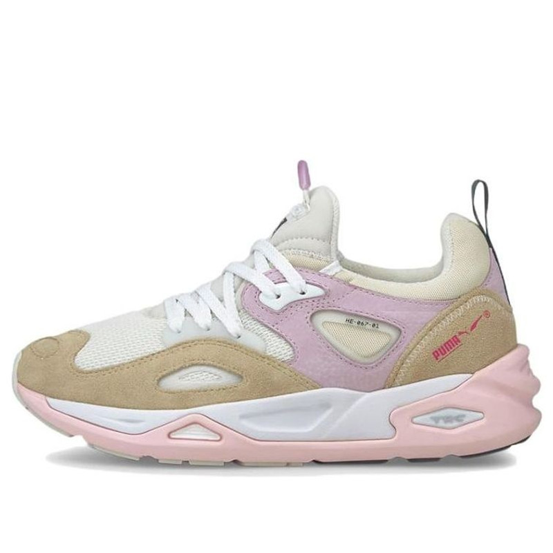 PUMA Trc Blaze Athleisure Casual Sports Shoe Unisex Brown White Pink 383104-03 - 1