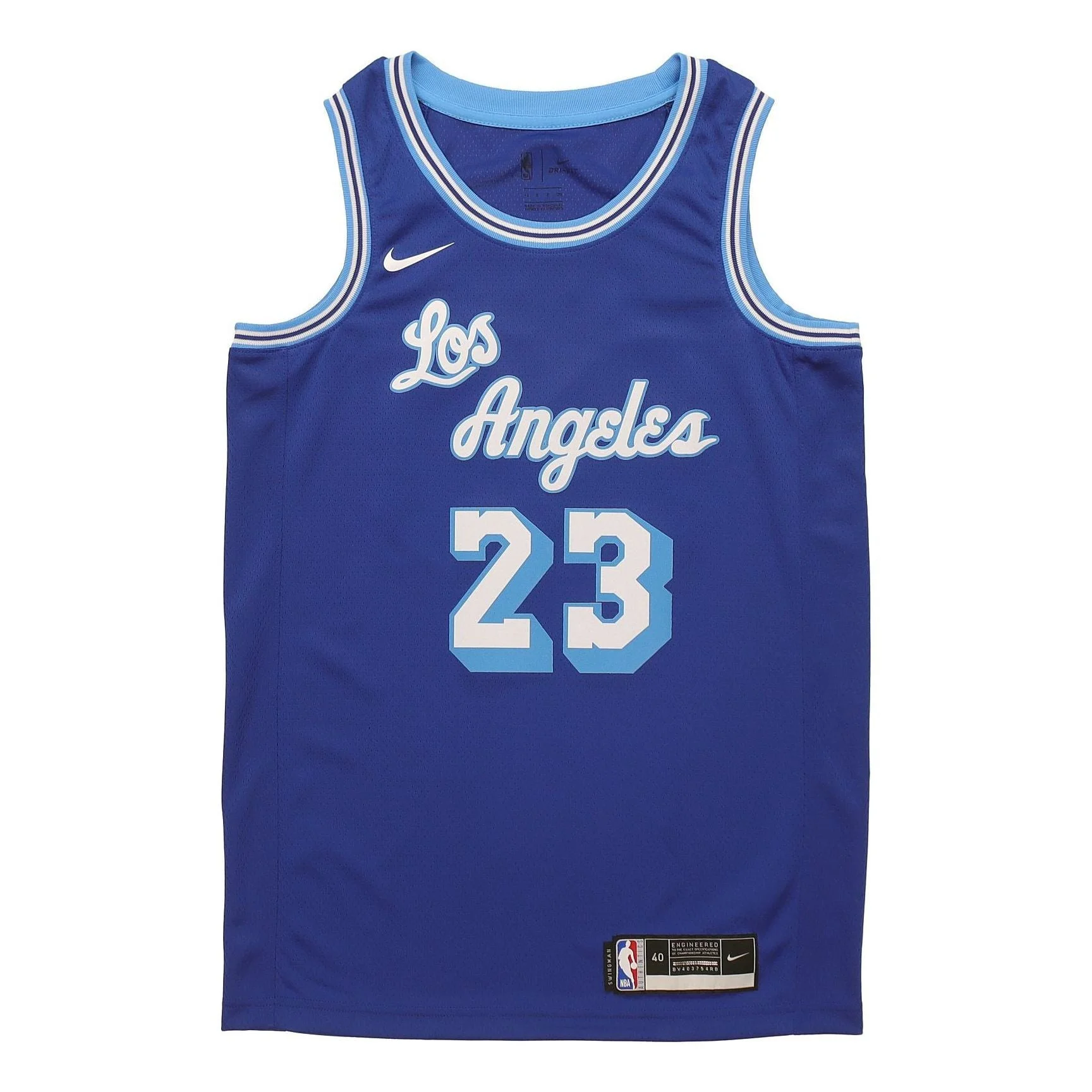 Nike NBA Retro Basketball Jersey/Vest SW Fan Edition 2020-21 Season Los Angeles Lakers LeBron James - 1