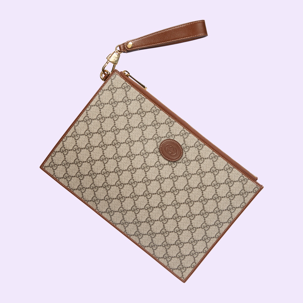 Pouch with Interlocking G - 4