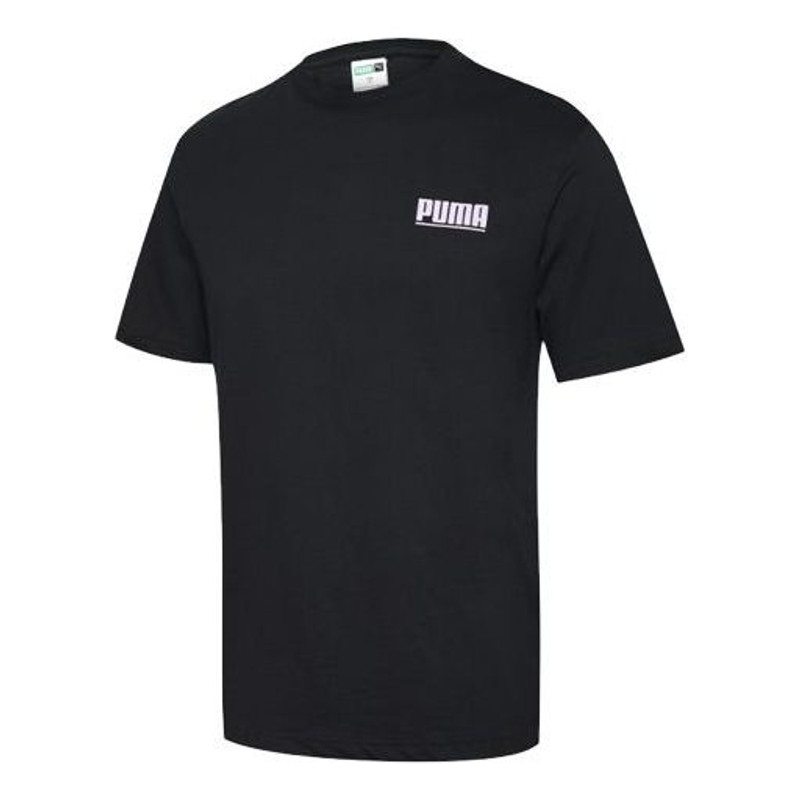 PUMA Round Neck Short Sleeve Black 598488-51 - 1