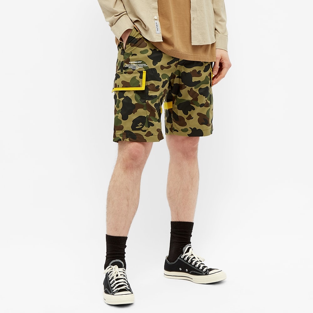 A Bathing Ape 1st Camo (B)Ape 2Layer Utility Short - 4