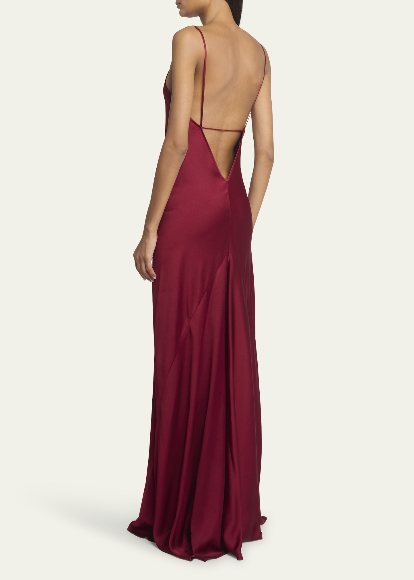 Backless Maxi Cami Dress - 3