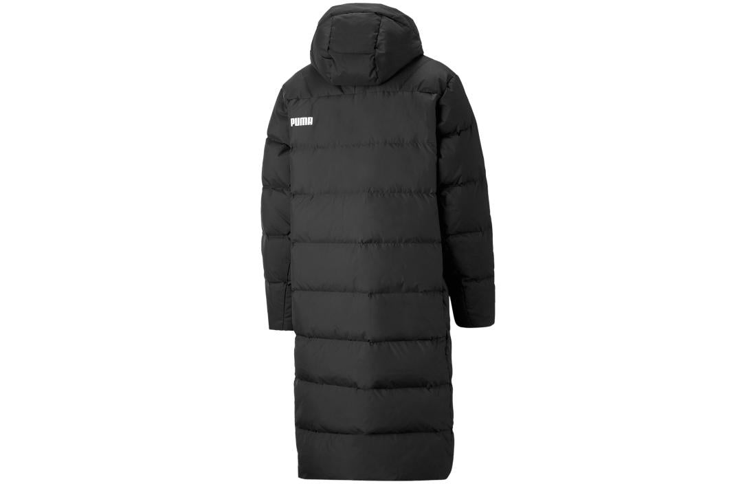 PUMA Hooded Down Coat Jacket 'Black' 672435-01 - 2