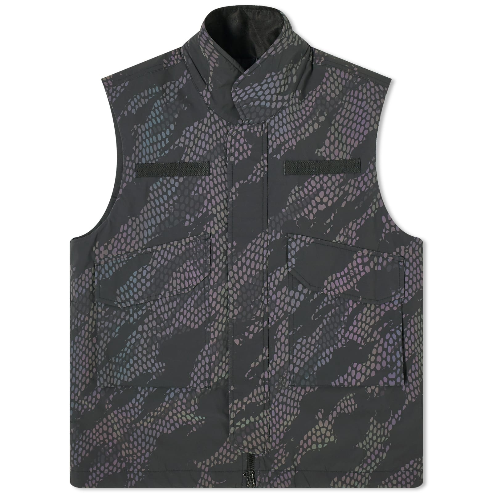 Maharishi Reflective Camo Padded Flak Vest - 1