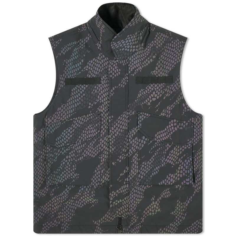 Maharishi Reflective Camo Padded Flak Vest 1