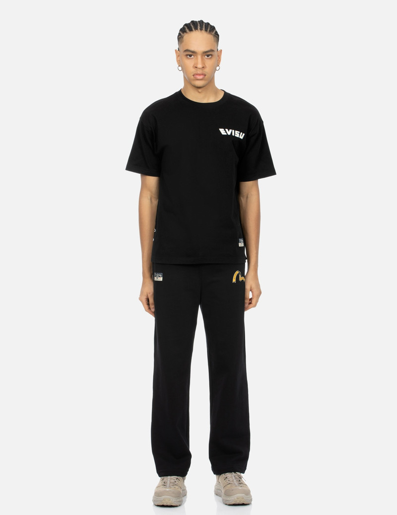 EVISU SEAGULL & KAMON PRINT FASHION FIT SWEATPANTS outlook
