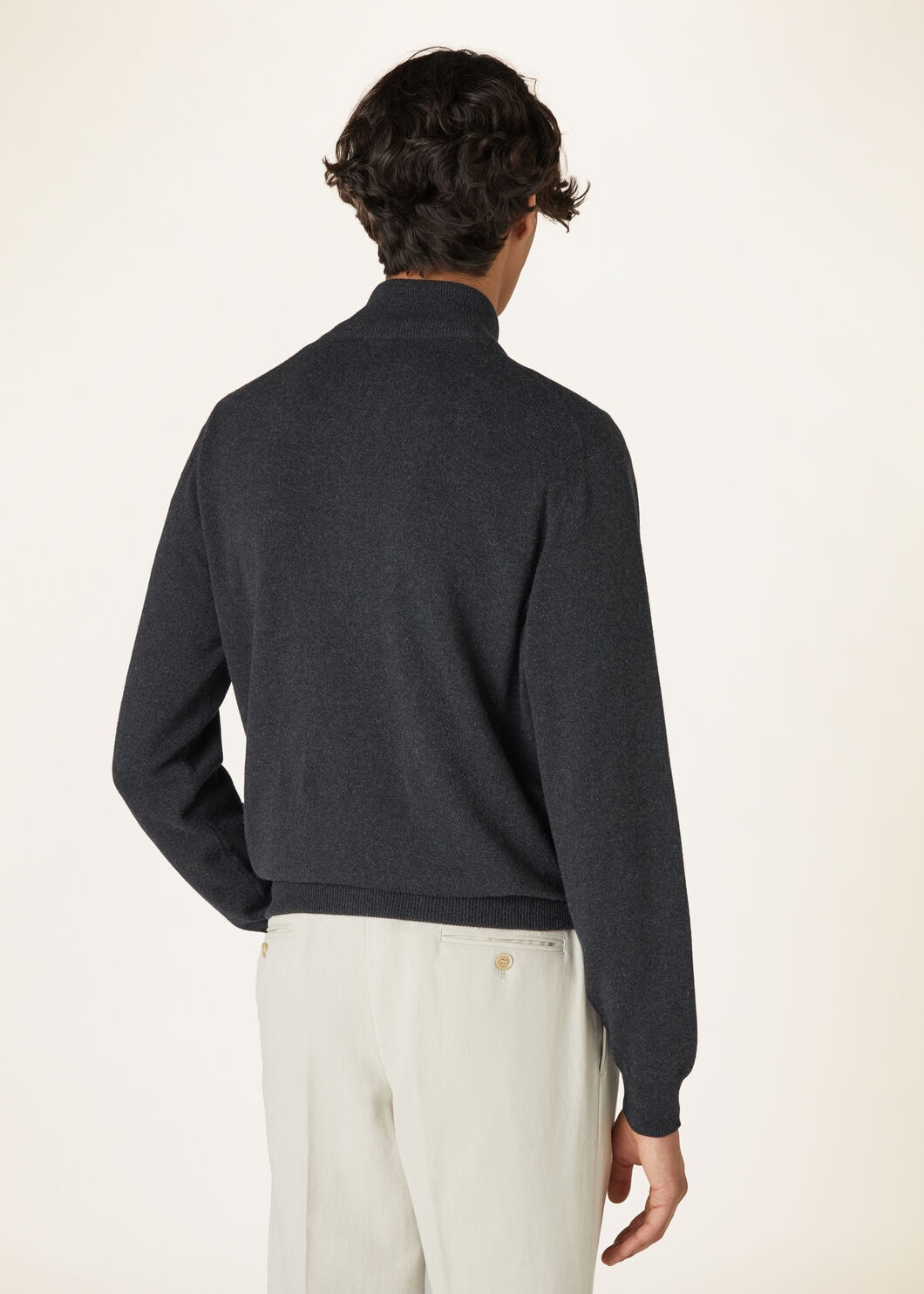 Classic Zip-Up Bomber Jacket - 5