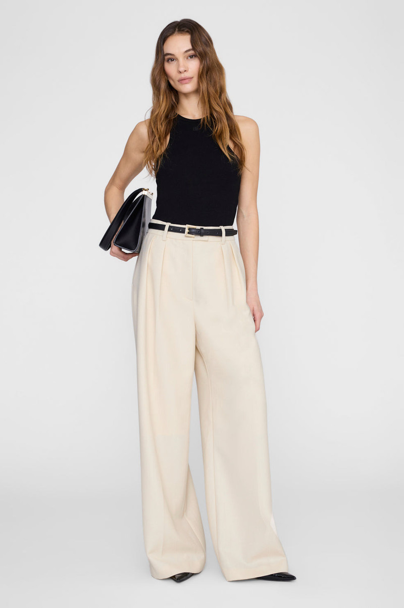 ANINE BING Cole Tank - Black outlook