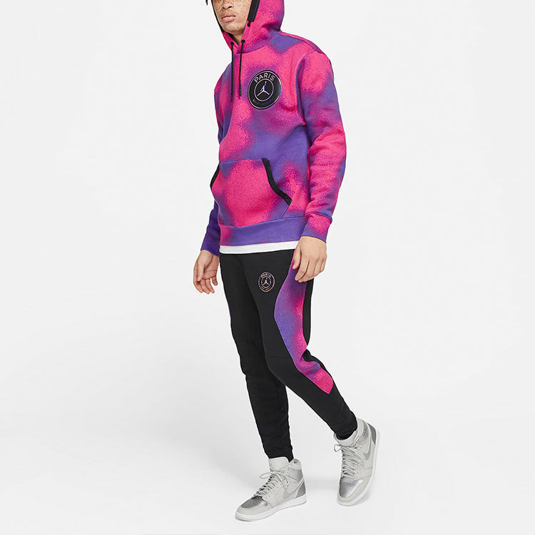 Air Jordan Printing Fleece Pullover Purple CK9650-510 - 5