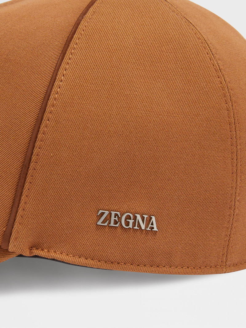ZEGNA DARK FOLIAGE COTTON AND WOOL BASEBALL CAP outlook