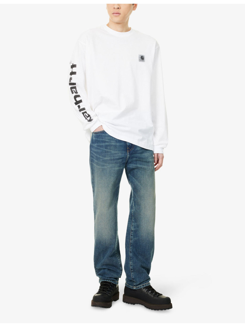 Carhartt WIP Aaron Tapered-Leg Denim Jeans outlook