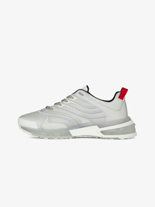 GIV 1 SNEAKERS IN METALLIZED EFFECT LEATHER AND MESH - 4