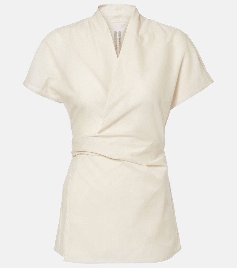Laura cotton wrap top 1