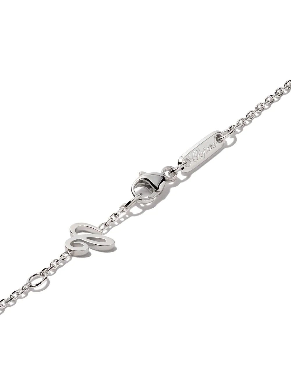 18kt white gold Ice Cube Pure necklace - 4