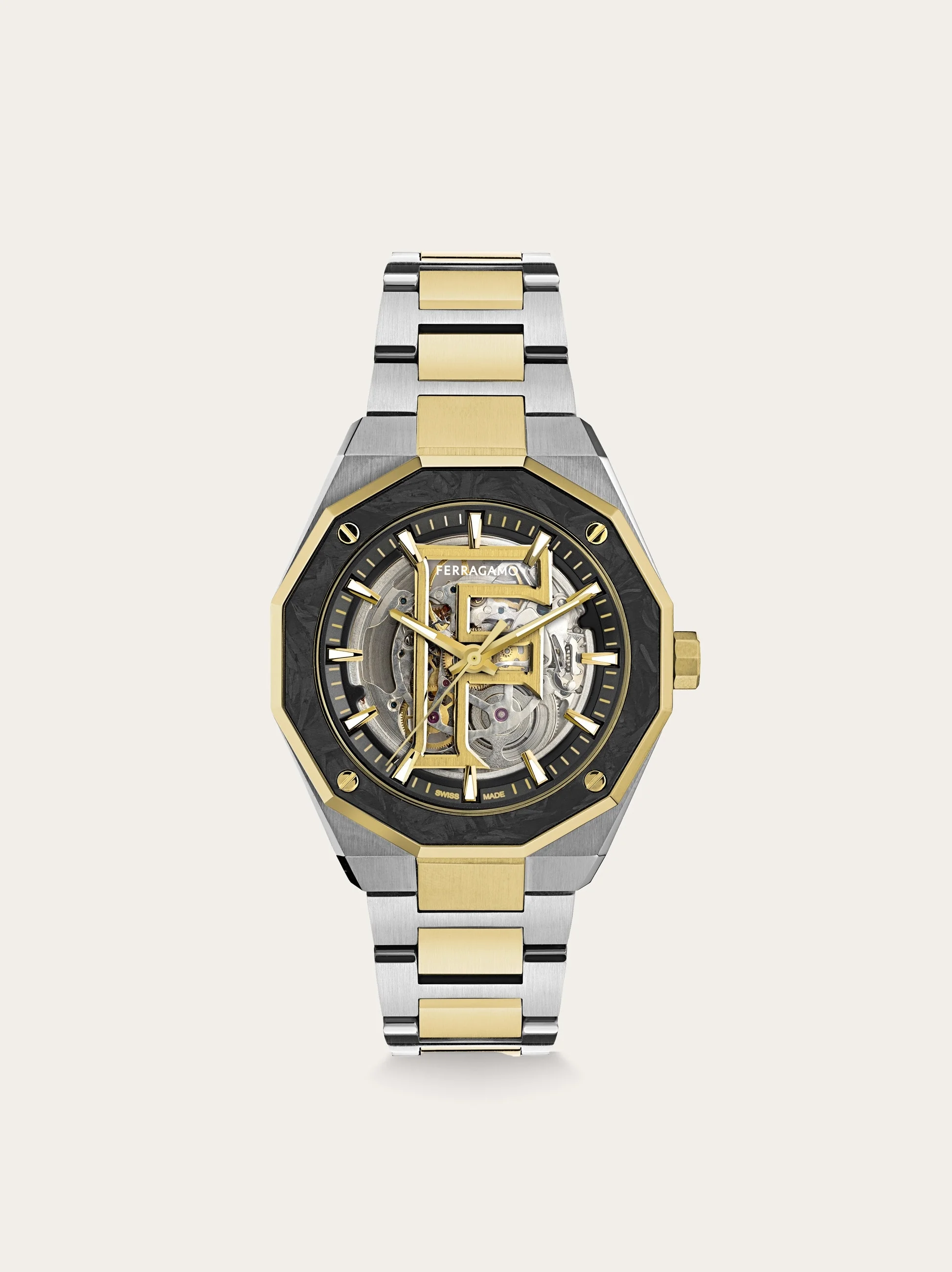 Ferragamo Edge Skeleton Watch - 1
