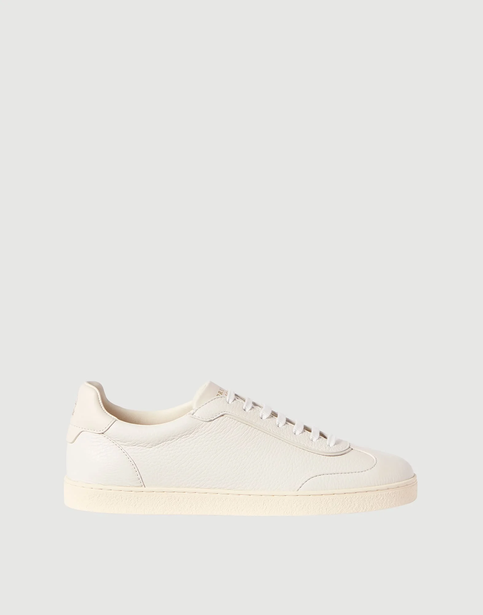 Grained deerskin sneakers - 1