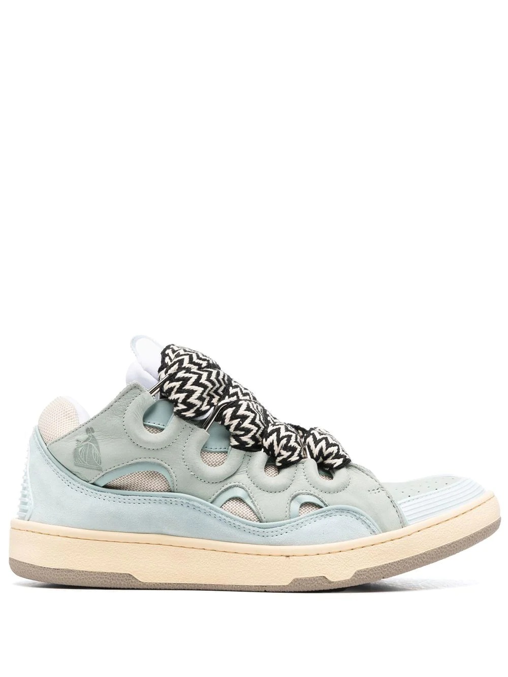 Curb lace-up chunky sneakers - 1