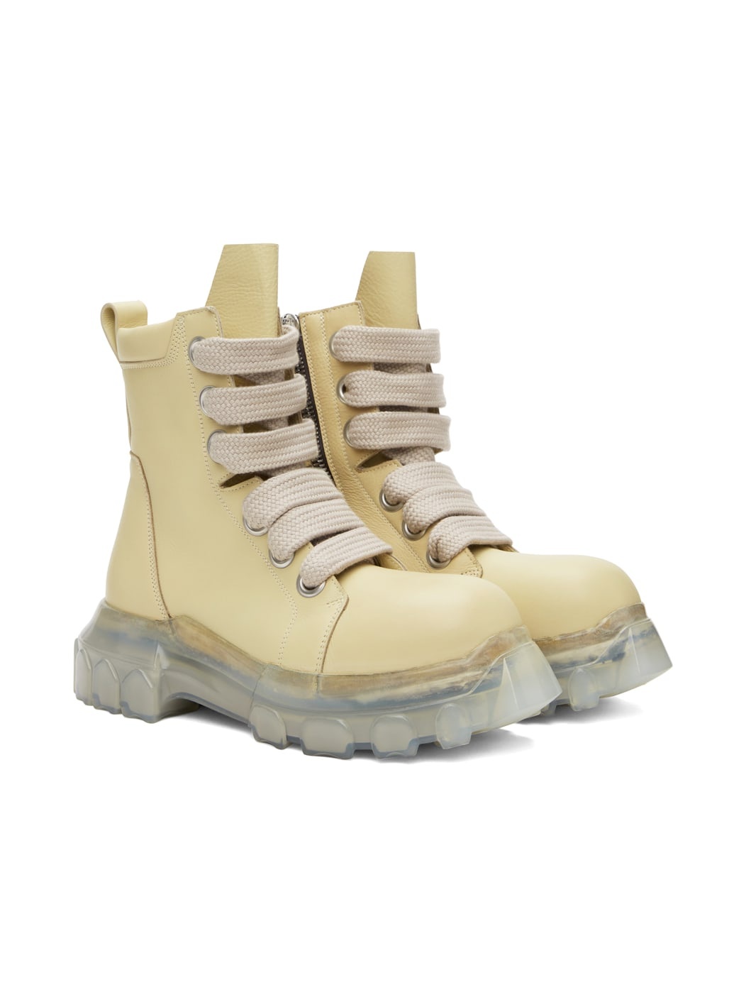 Off-White Jumbo Laced Bozo Tractor Boots - 4