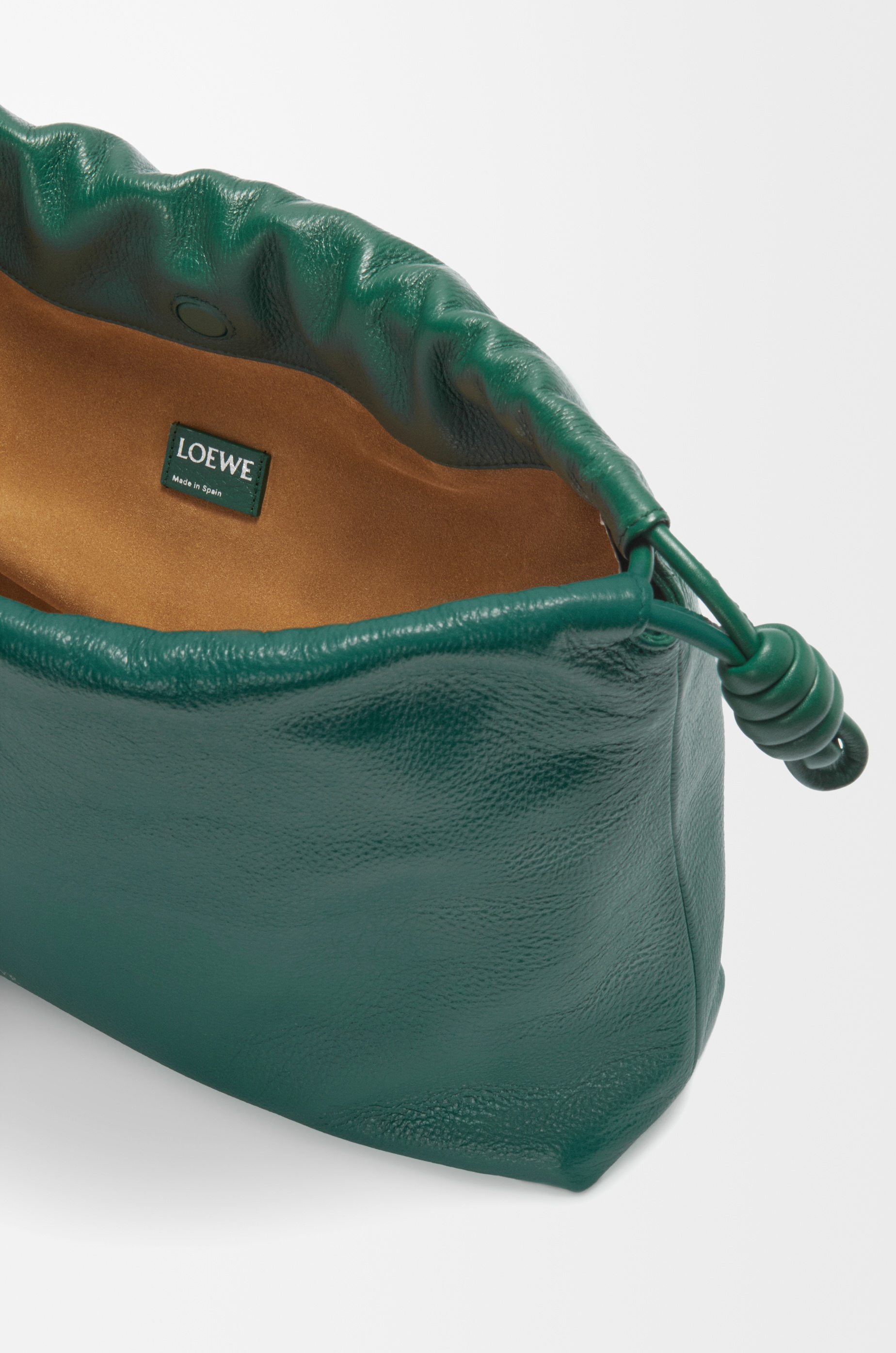 Large Flamenco purse in deerskin - 9