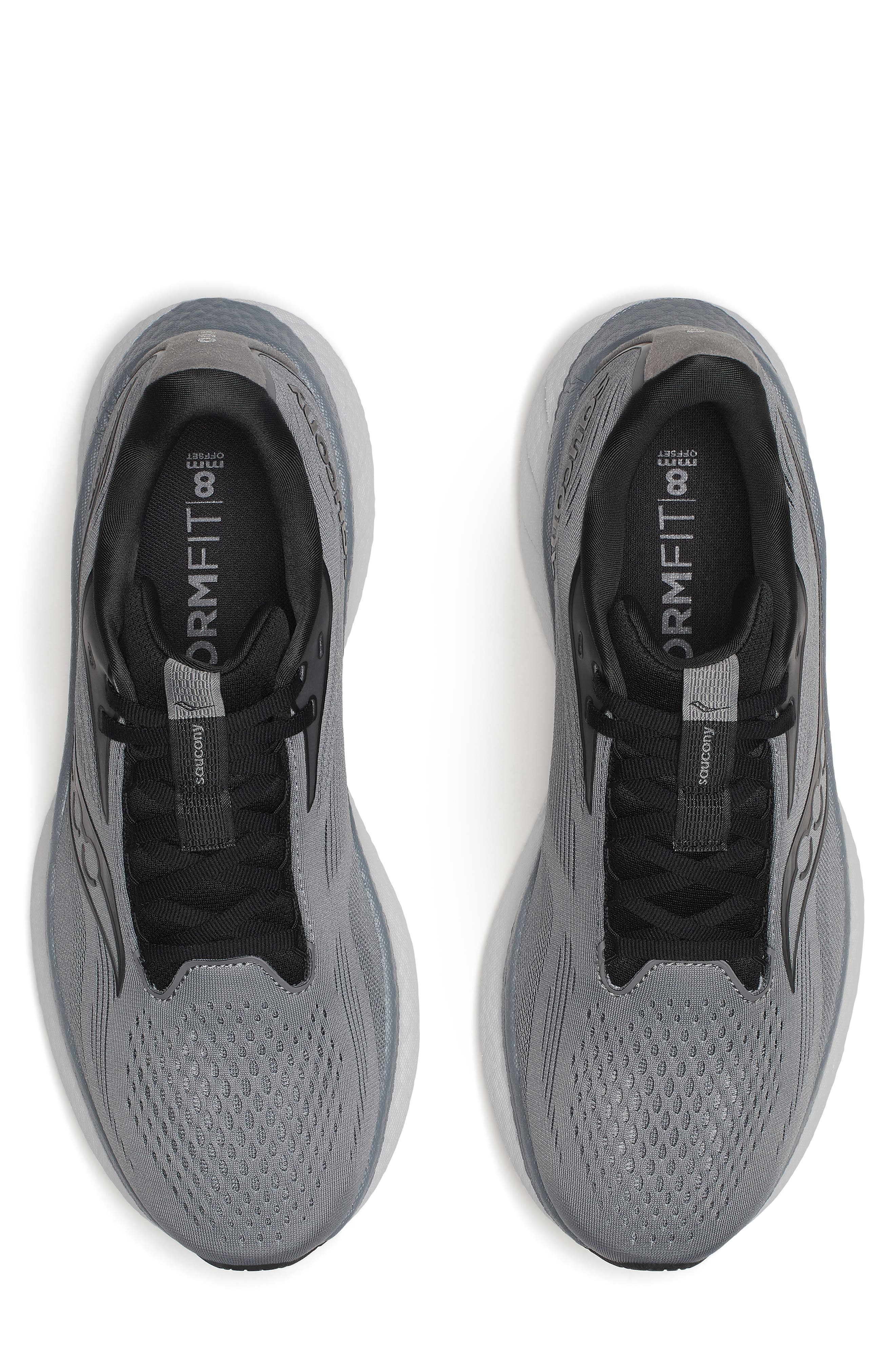 Saucony Ride 18 Running Shoe in Cinder/Black at Nordstrom - 3