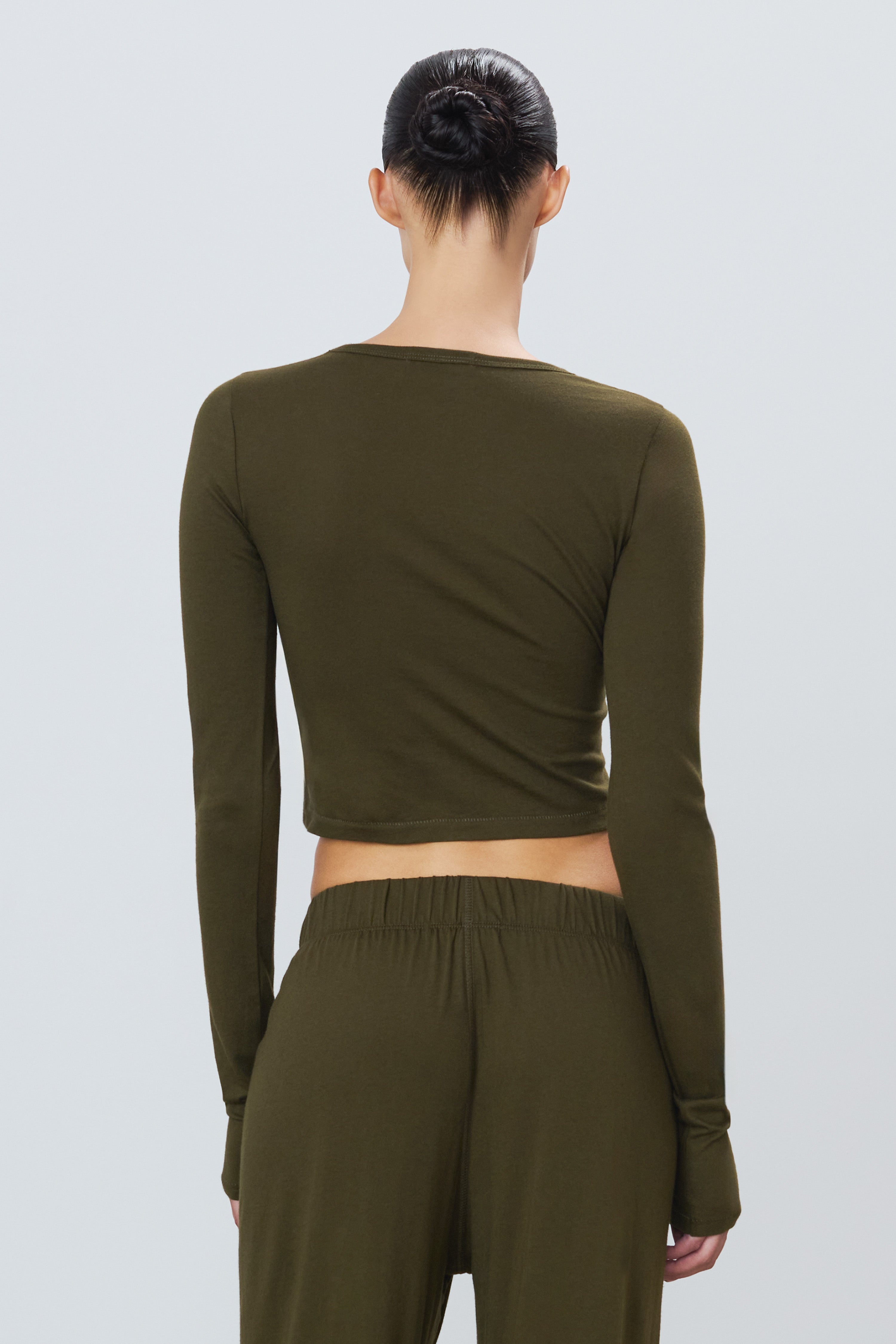LS Baby Tee Moss - 3