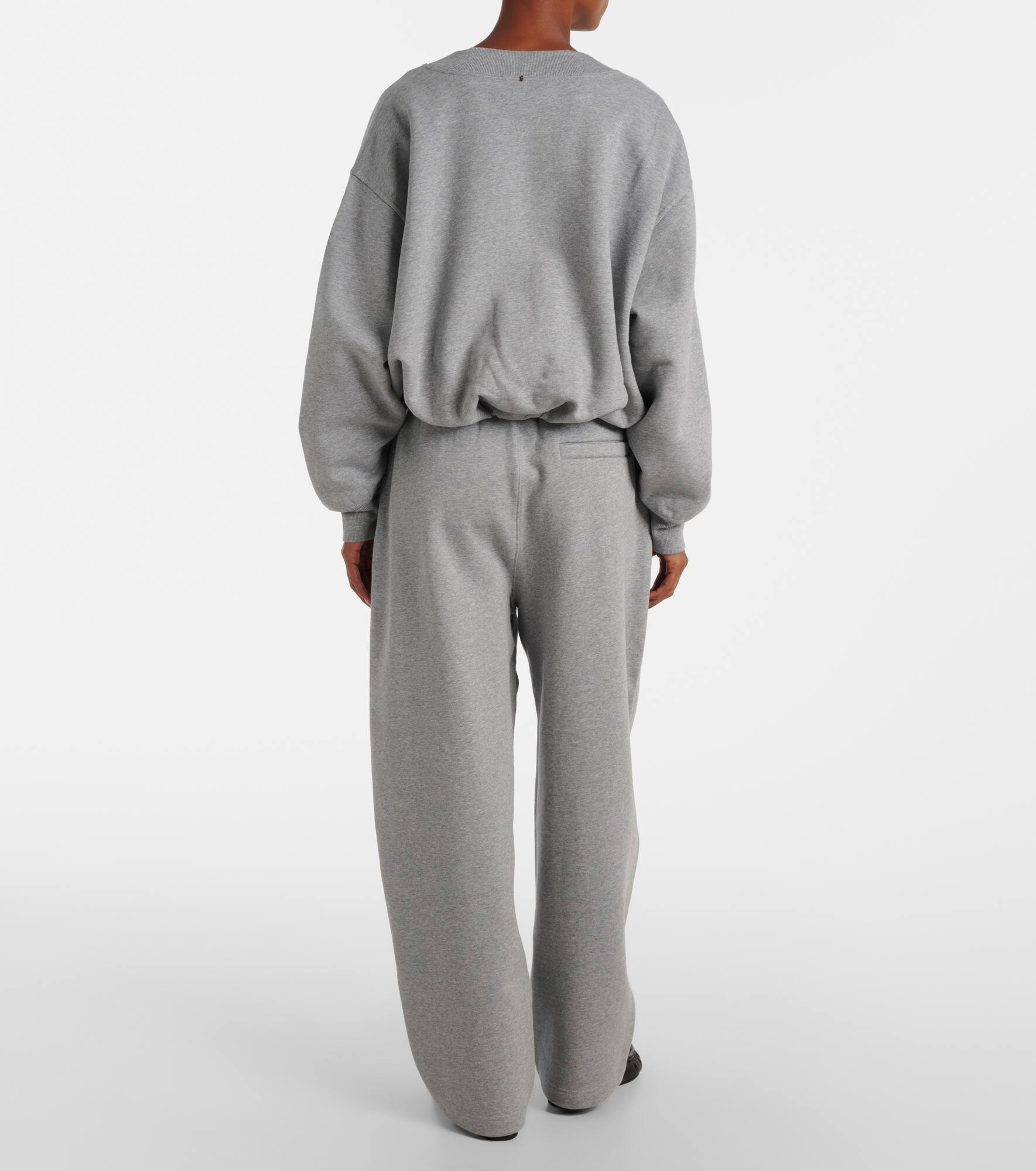 Colleg cotton-blend jersey sweatshirt - 3