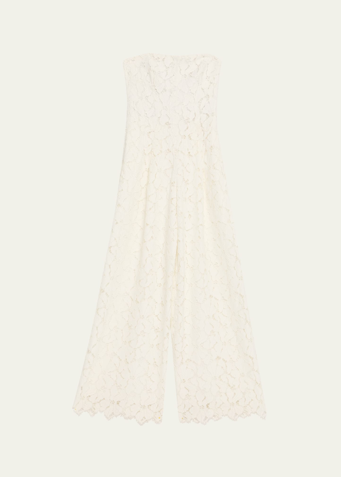 Rebecca Strapless Lace Jumpsuit - 1