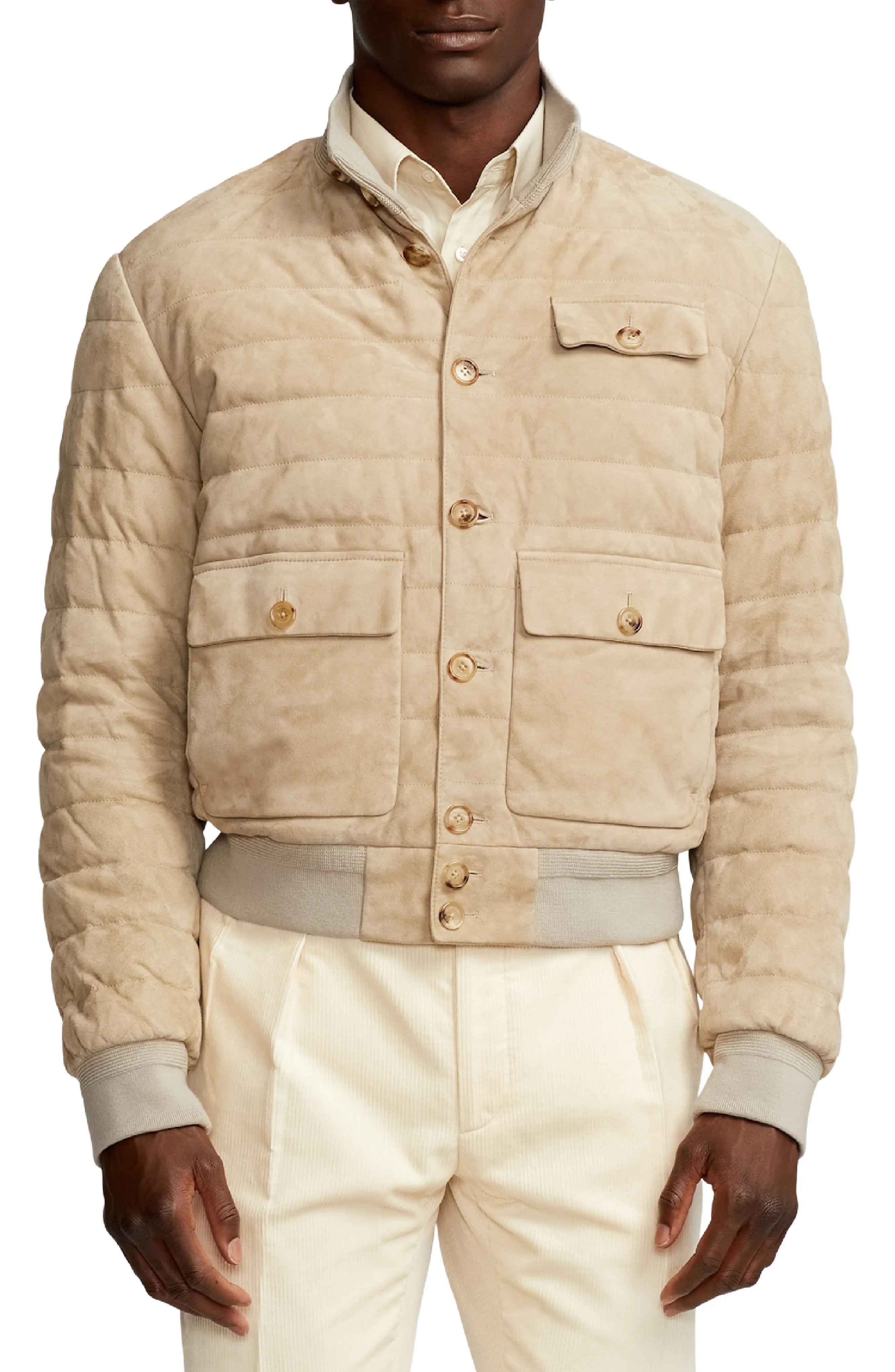 Kendall Suede 750 Fill Power Down Jacket - 1