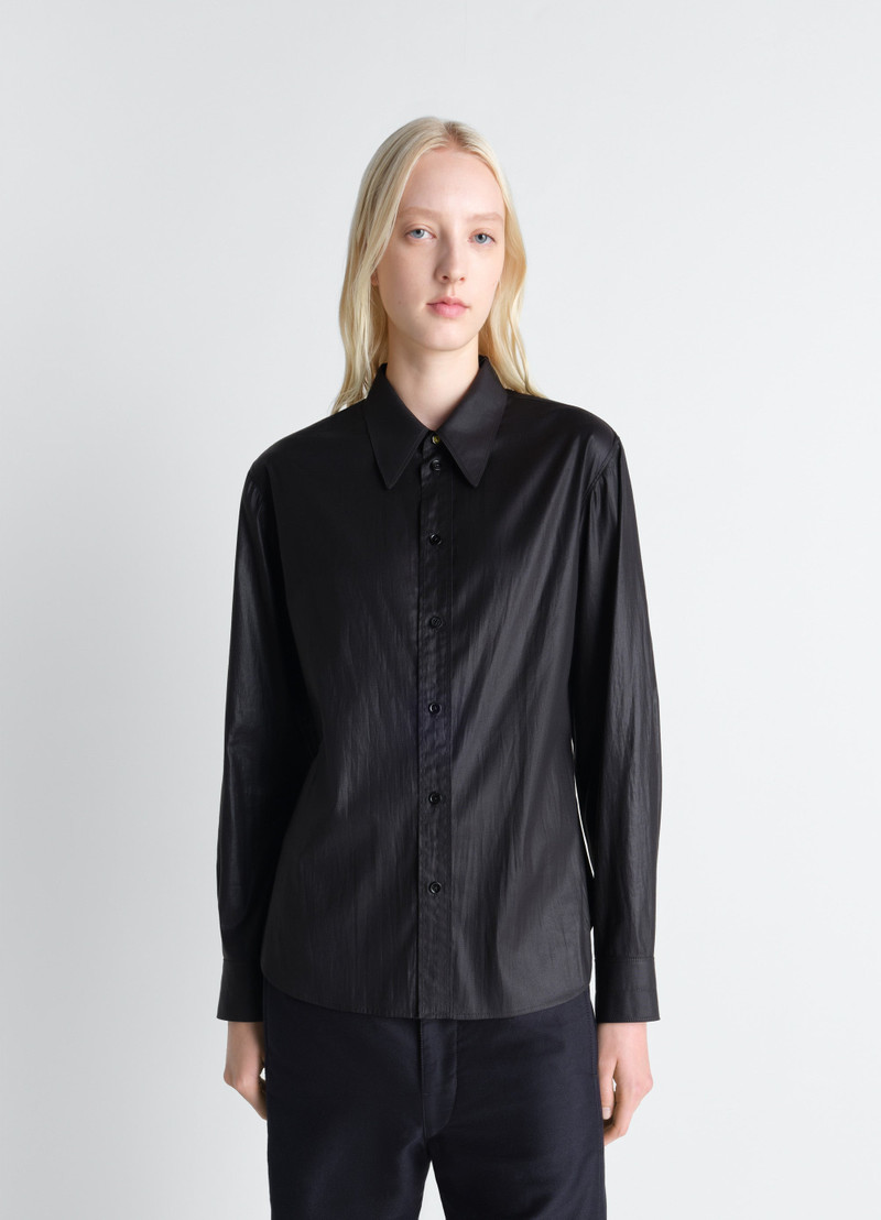Lemaire POINTED COLLAR SURREALIST SHIRT IN CHINTZED TOILE outlook